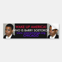 OBAMABUMPERSTICKERS BILDEKALER