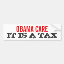 Obamacare är det en SKATT - utvalda Mitt Romney 20 Bildekaler