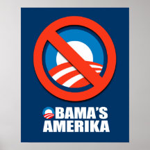 OBAMAS AMERIKA AFFISCHER