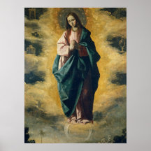 "Obefläckade Conception Affischer