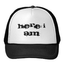 Obetitlad hatt trucker keps