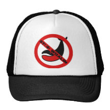 Obetitlad hatt trucker kepsar