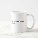 Obetitlad mugg