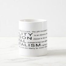 Objectivism mugg