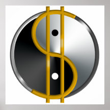 Objectivist Yin/Yang affisch