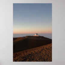 Observatorium Atop Mauna Kea Affisch