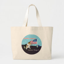 OC vid flagga Tote Bags