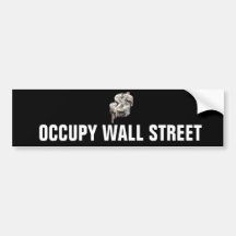 Occupy wall street bildekal