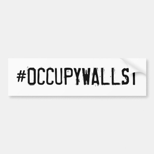 #OCCUPYWALLST BILDEKALER