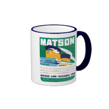 Oceanic Matson fodrar Kaffe Muggar