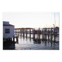 Ocracoke ö fototryck