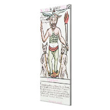 Öde tarotkort, fransk kanvasdukar med gallerikvalitet