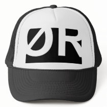 Oerumgaard mangårdsbyggnad - logo trucker keps