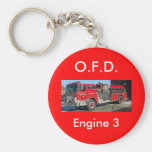 OFD-motor 3 Keychain Nyckel Ringar