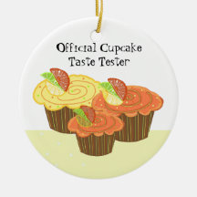 Officiell muffinsmakTester Julgransdekorationer