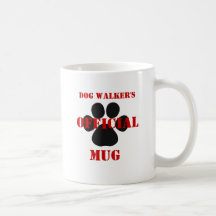 Officiella hundfotgängare mugg