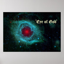 Öga av affischen för God spiralNebula