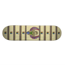 Öga av den Horus skateboarden