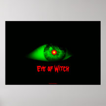 Öga av manen för design för häxacoolaögonglob/Bro  Posters