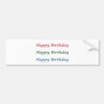 Öga som 99 poppar HappyBirthday HappyHolidays Bildekal
