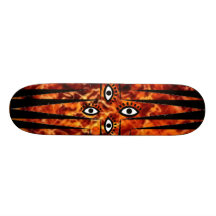 Ögaförmiddagen avfyrar på! skate boards