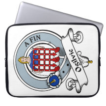 Ogilvie klanemblem laptop datorfodral