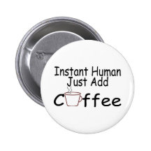 Ögonblickmänniskan tillfogar precis kaffe knappar