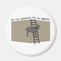 Oh dig, LadderGoat, dig som så är slumpmässig Magnet För Kylskåp