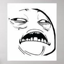 Oh sött Jesus som är bra ursinneansikte Meme Posters
