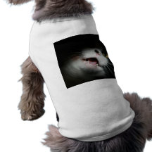 Ohyfsad kattanpassningsbar och ord hund tee