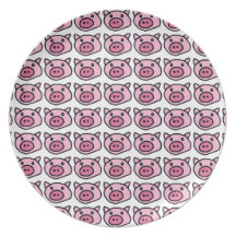 oink. grisar dinner plate