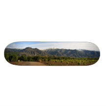 Ojai dal med snö skateboards
