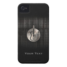 Ojämn akustisk gitarr Case-Mate iPhone 4 skydd