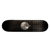 Ojämn akustisk gitarr skate board decks
