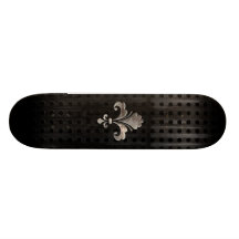 Ojämna Fleur de lis Anpassad Skate Board