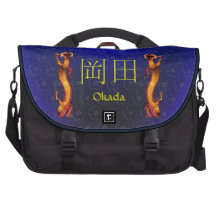 Okada Monogramdrake Bags För Laptop