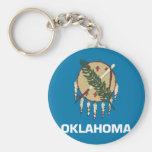 Oklahoma flagga nyckelringar