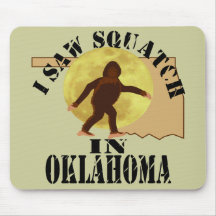 Oklahoma Sasquatch Bigfoot Spotter - jag sågar hon Mus Mattor