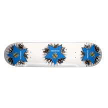 Oklahoma stjärna skateboard deck
