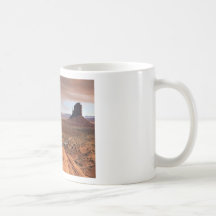 Öknen landskap kaffe koppar