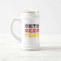 Oktobeerfest: Tysk ölfestival för oktoberfest Kaffe Mugg