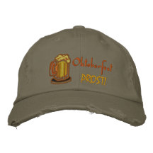 Oktoberfest - Prost! Broderade Kepsar