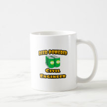 Öl-Driven väg-och vattenbyggnadsingenjör Kaffe Mugg