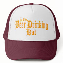 Öl för Ye som Olde dricker hatten Trucker Keps