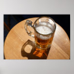 Öl i den Glass muggen Print