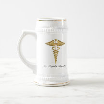 Öl Stein för en doktor Kaffe Muggar