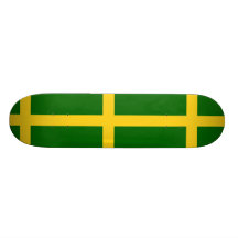 Oland sverigeflagga anpassningsbara skateboard