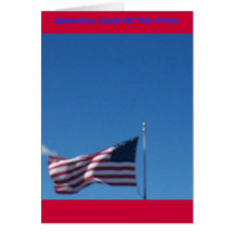 Old glory hälsningskort