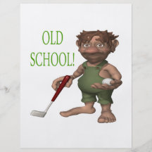 Old school flygblad