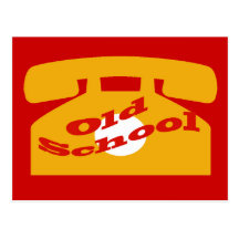 Old school vykort